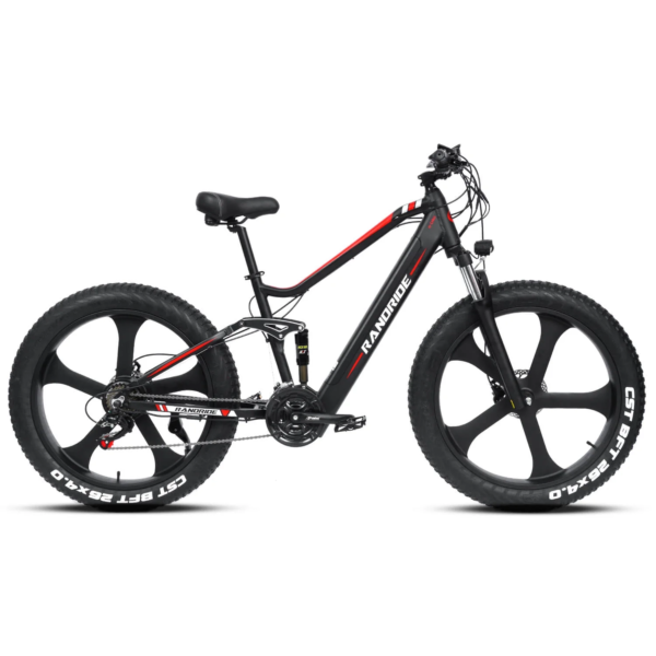 RANDRIDE Explorer Pro - Fat Tire Electric Bike 1000W Electric Bicycle 20AH Electric Mountain Bike