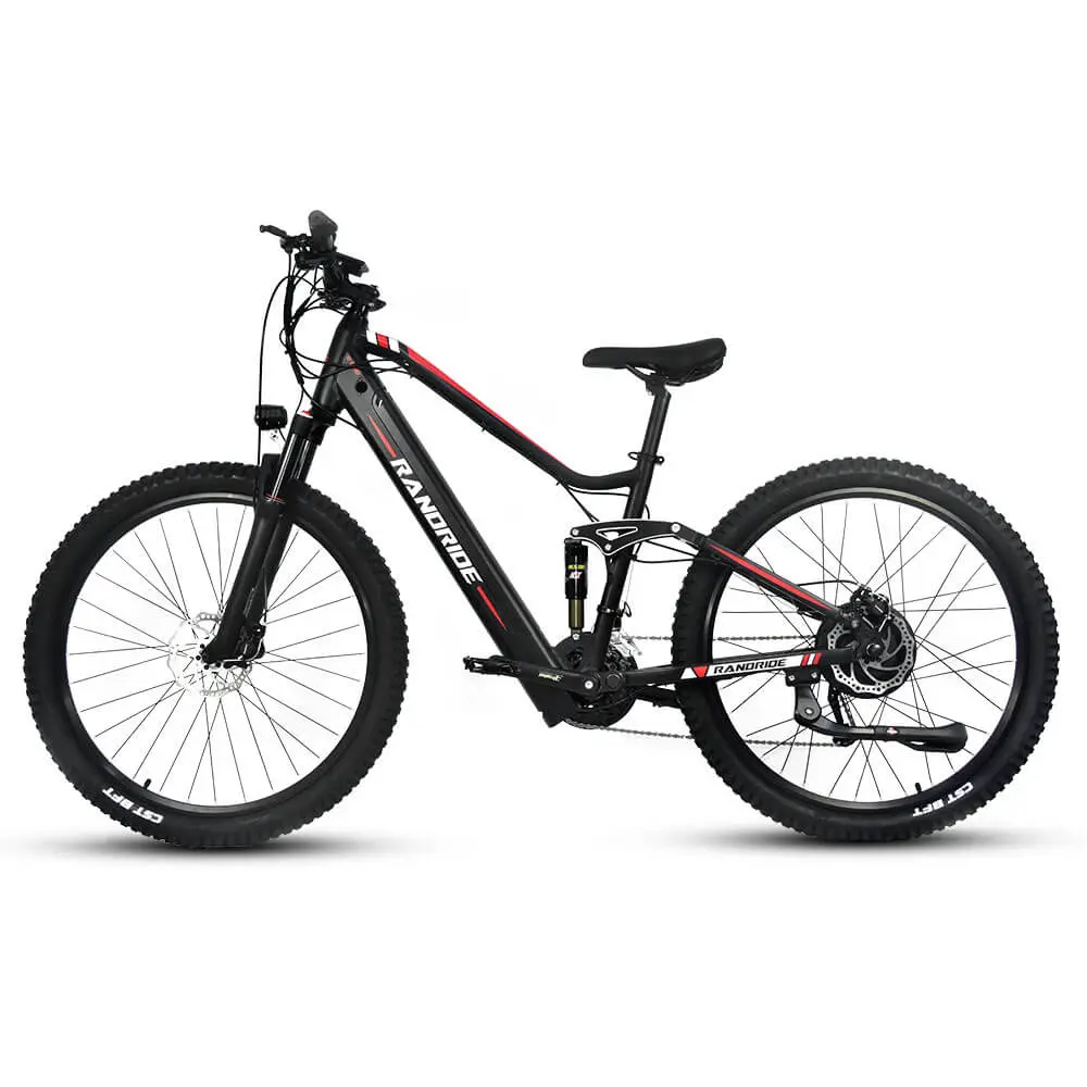 RANDRIDE 1000W Mountain Ebike Full Suspension Adult 20AH Electric Bike 9 RANDRIDE 1000W Mountain Ebike Full Suspension Adult 20AH Electric Bike 1