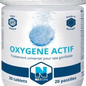 20 Pastiglie di Ossigeno Attivo da 20gr per Piscine Idromaggio e Piscine Fuori Terra NetSpa