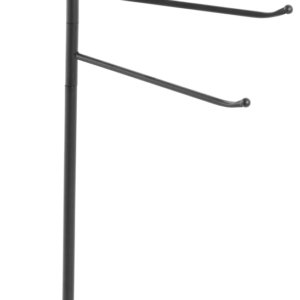3-Arm Iron Floor Towel Stand
