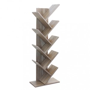 Ariane Bookcase: W50xD25xH141.5cm Lamin. Nat