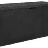 Baule Cassapanca da Esterno 116,4x44,7x57 cm in Resina Keter Samoa Antracite