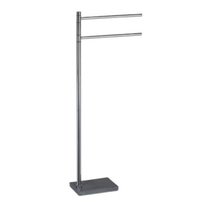 Bonussi 2-Arm Towel Stand 84.5x14x34cm Gray