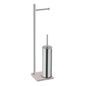 Bonussi Beige TP & Brush Floor Stand 64x14x14cm