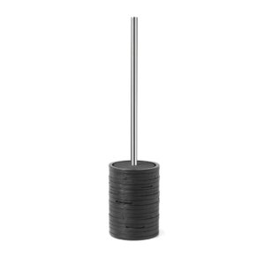 Bonussi Black Broom Holder Stand 42.5x9.5x9.5cm