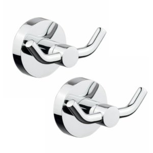 Bonussi Chrome Double Hook Set, 2-Pack