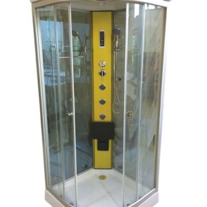 Carelli Key West Corner HydroMassage Shower 90x90cm