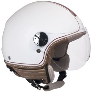 Casco Jet per Scooter Visiera Sagomata CGM Santa Monica 109V Bianco