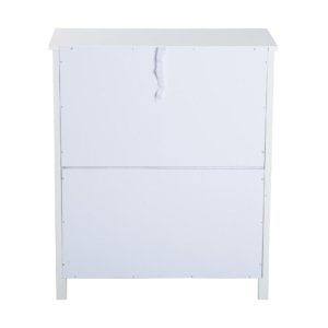 Cassettiera con Cassetti Colorati in Stile Moderno 68x34x76 cm