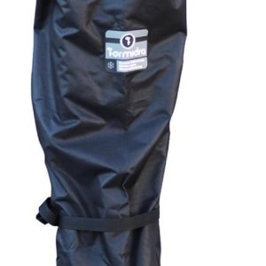Copertura Universale per Doccia da Esterno 29x243 cm Impermeabile Nera