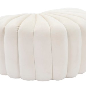 Cream Puff Shell 80x54x42cm Wood Sponge Polyester