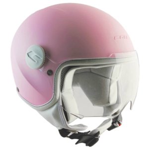 **"Demi-Jet Shaped Visor Children's Helmet, CGM Magic Mono 205A Matte Pink, Various Sizes"**