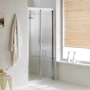 Fosterberg Fyn Book-Style Shower Door 4mm Clear H198