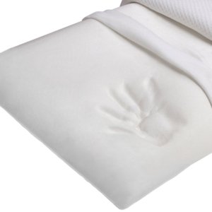 Guanciale 42x72x11 cm in Memory Foam Bianco