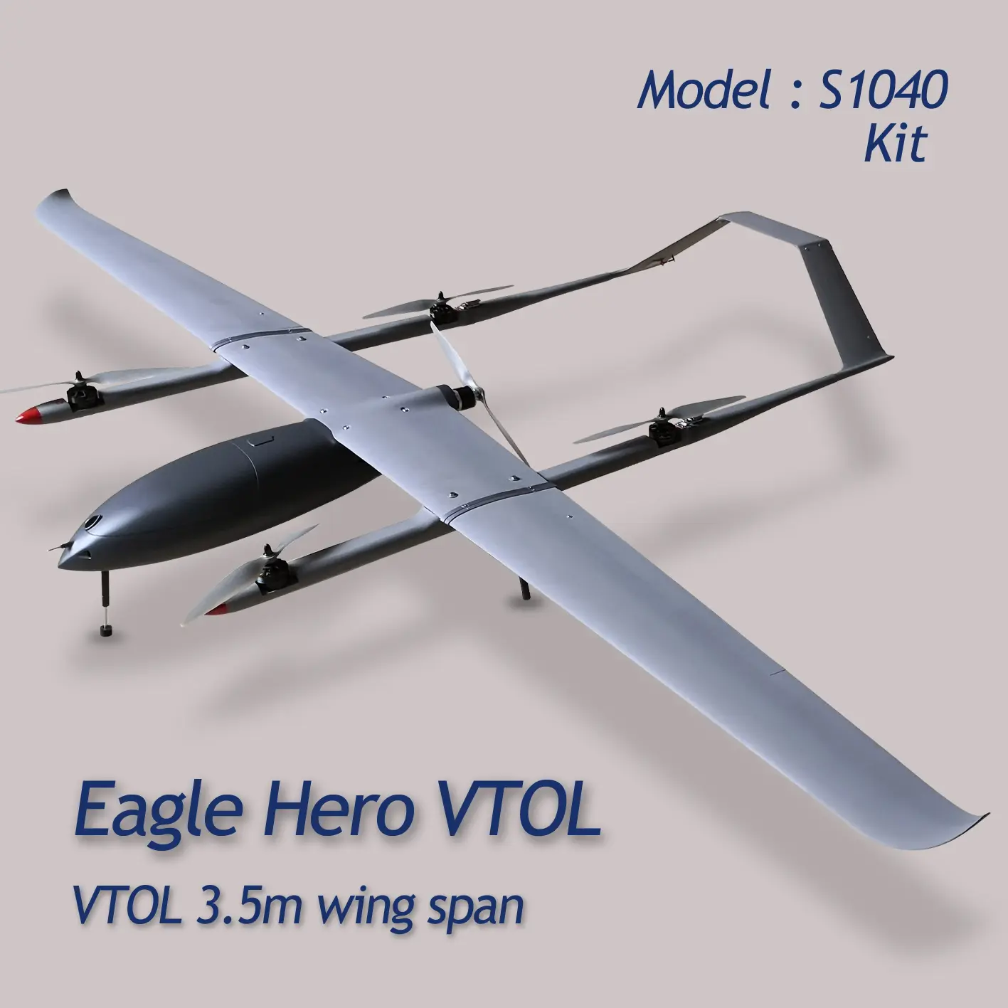 Ideal choice for stable and high performance VTOL drone 1