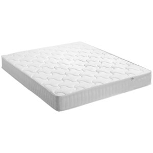Materasso Memory e Molle Mastrimoniale 160x190 cm H20 Bianco
