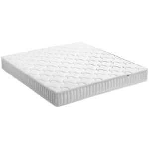 Materasso Memory e Molle Mastrimoniale Extra Large 180x190 cm H20 Bianco