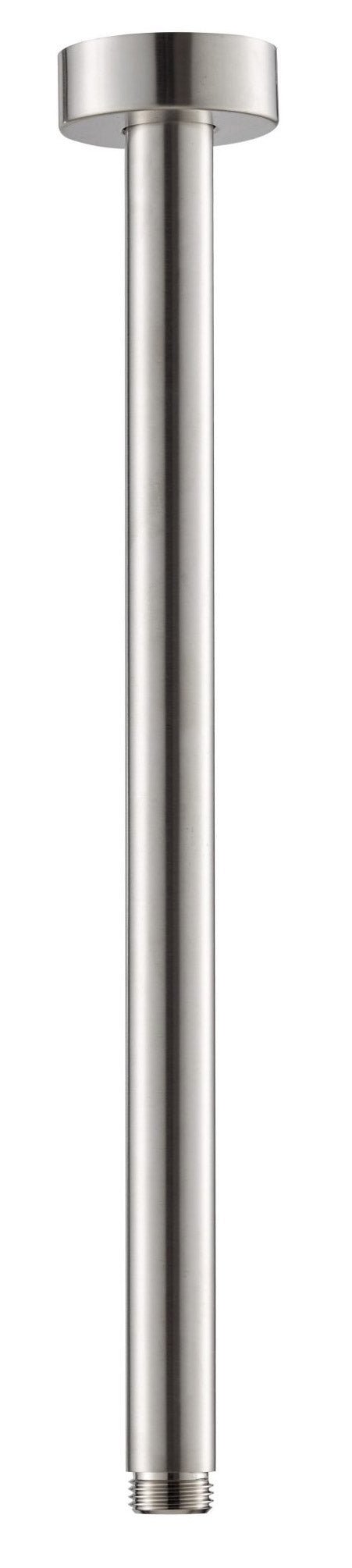 Nilo Satin Steel Round Shower Arm Head 35cm