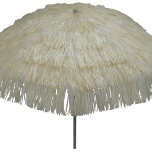 Ombrellone da Giardino Ø2 m Palo Ø33 mm in Acciaio Maffei Kenia Ecrù
