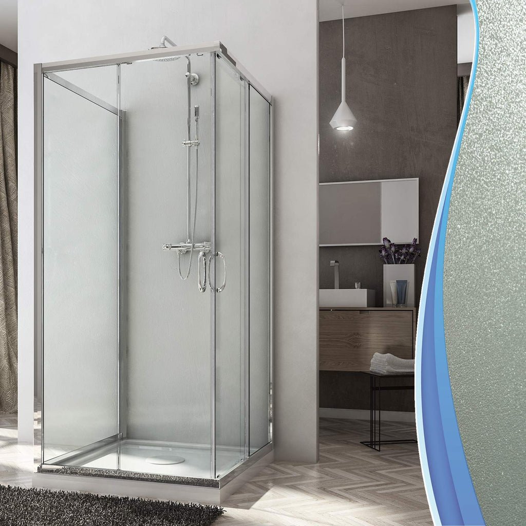 Rectangular Glass Shower 3-Side 2-Sliding