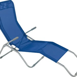 Sedia Sdraio Pieghevole in Acciaio Tessuto Textilene Ranieri Formentera Blu