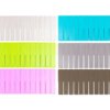 Set 2 Divisori Organizer 130x435mm Componibili per Cassetti in Plastica Grigio