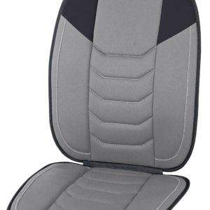**Single Front Seat Cover 104x44 cm Universal Fit for Cars Gray**