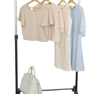 Stender Porta Abiti Estensibile in Acciaio con Ruote 90/135x170 cm America
