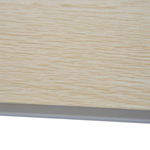 Tavolino da Letto Regolabile in Legno e Acciaio 54x30x22.5-32 cm