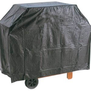 Telo Copri Barbecue Universale 143x63x103 cm in Polivinile Bauer Verde Scuro