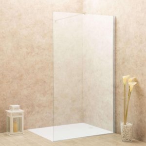 Vorich 8mm Crystal Walk-In Shower Panel