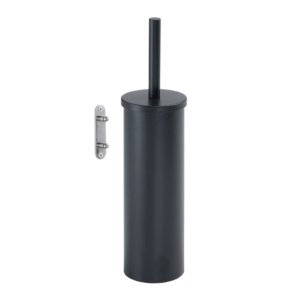 Wall-Mounted Toilet Brush Holder Matte Black Bonussi