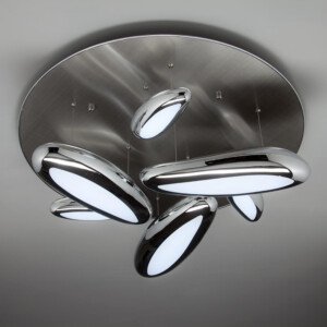 Zaghi Drop Design 6-LED Suspension Chandelier 80x80cm